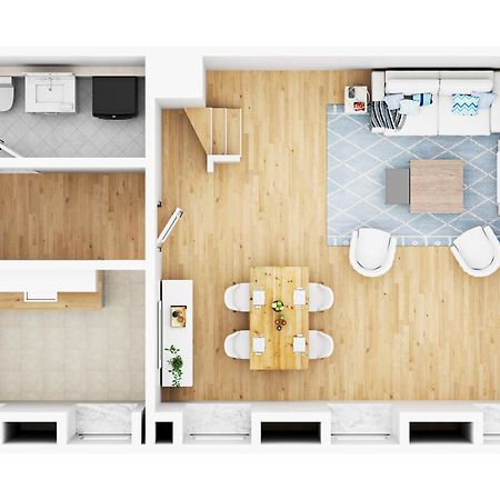 Fewo1846 - Lille Petuhtante II - Elegante Vintage-Wohnung Mit 2 Schlafzimmern Flensburg Luaran gambar